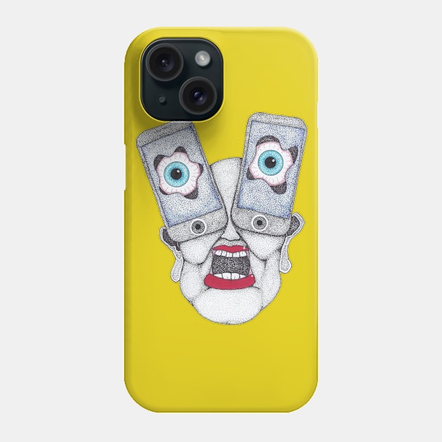 Billion Good Eyes Phone Case by Zenferren