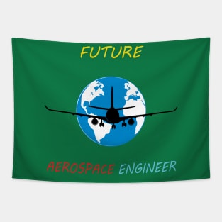 Best design future aerospace engineer, aircraft engineering student Tapestry