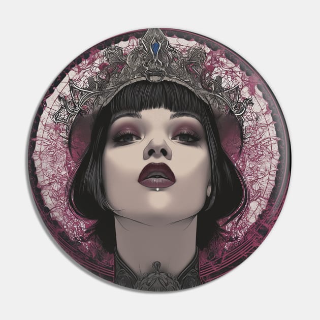 Goth Queen Pin by DarkSideRunners