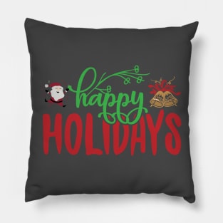 Happy Holidays Pillow