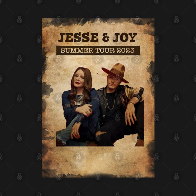 Vintage Old Paper 80s Style Jesse & Joy summer 2023 by Madesu Art