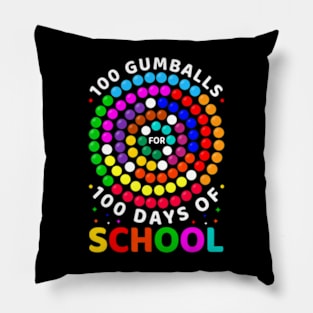 100 Days Of School Teacher And Student Celebration Novelty Pillow