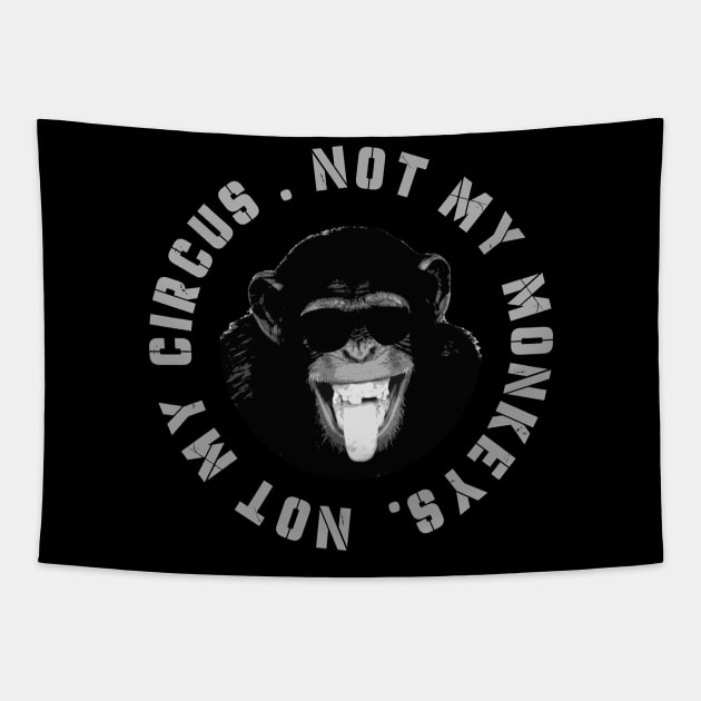 Not-My-Circus Tapestry by Space Monkeys NFT