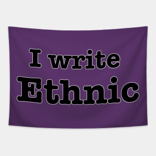 I Write Ethic Tapestry