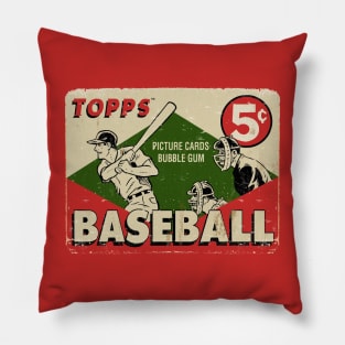 VINTAGE BASEBALL - TOPPS PICTURE CARDS bubble gum Pillow