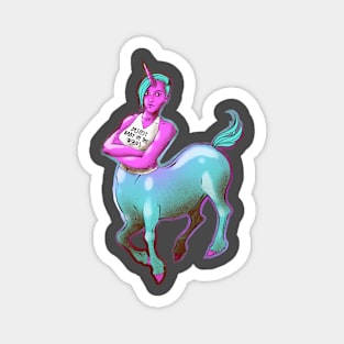 Modern Unicorn Magnet