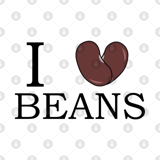 I Love (Heart) Beans by shanestillz