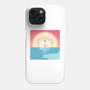 cute sun is rising Phone Case