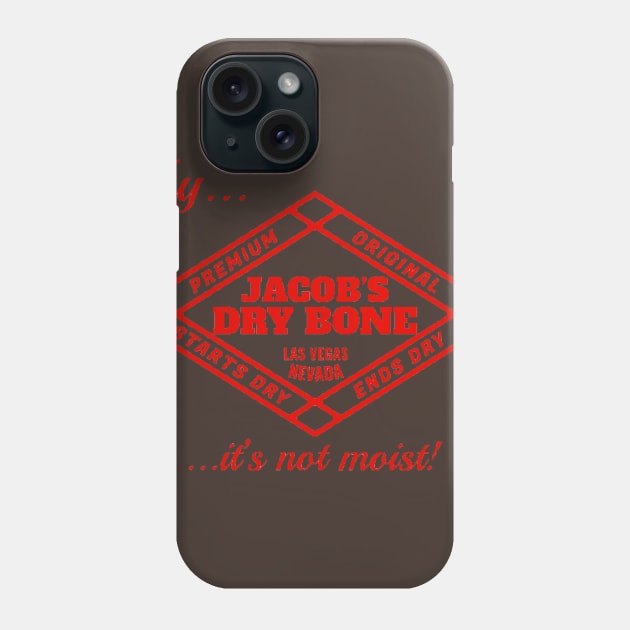 Dry Bone Red Phone Case by Matt and Mattinglys Ice Cream Social