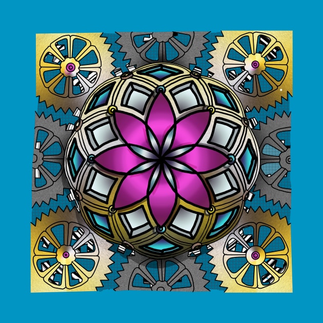 Jewel Mandala by benjaminfaucher7