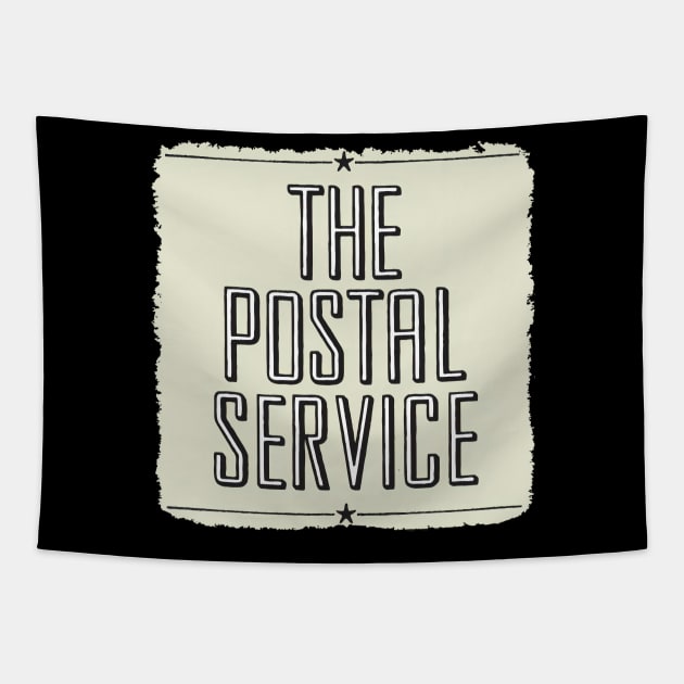 The Postal Service Band Tapestry by Powder.Saga art