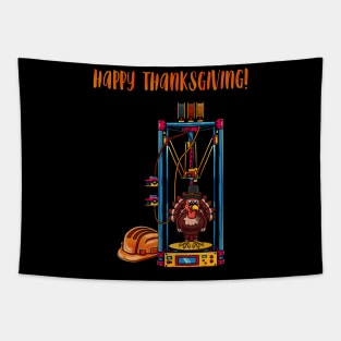 3D Printer #2 Thanksgiving Edition Tapestry