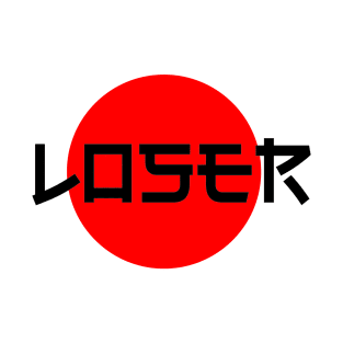 loser japanese circle red T-Shirt