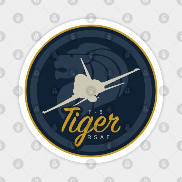 Singapore F-5 Tiger 2 Magnet by TCP