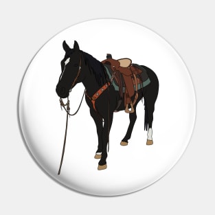 CUSTOM horse sticker!! Pin