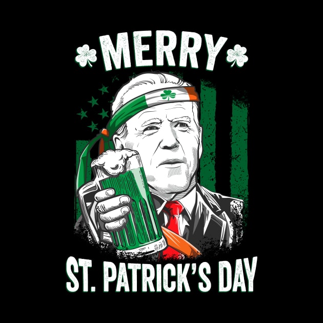 Funny Leprechaun Biden Merry St. Patrick's Day by petemphasis