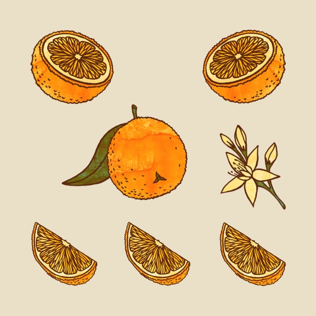 Oranges by Olooriel