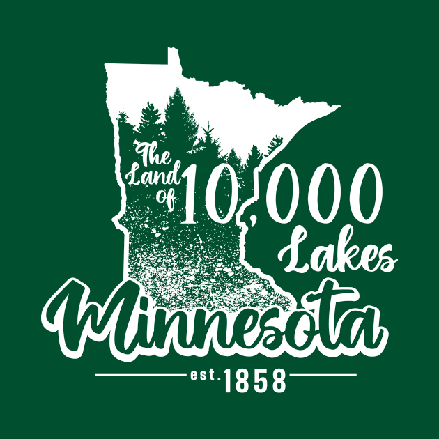 Minnesota The Land of 10,000 Lakes by 2891 Design