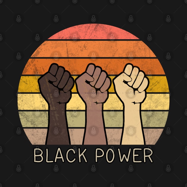 Black Power Fists by valentinahramov