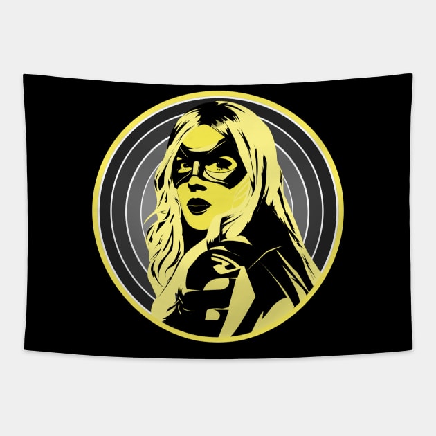 ARROW: Black Canary Tapestry by DizonChed