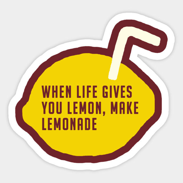 I made Lemonade Sticker