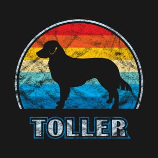 Nova Scotia Duck Tolling Retriever Vintage Design Dog T-Shirt