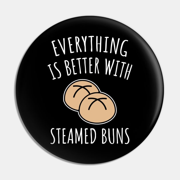 Everything Is Better With Steamed Buns Pin by LunaMay