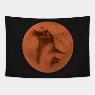 Martian Canals Tapestry