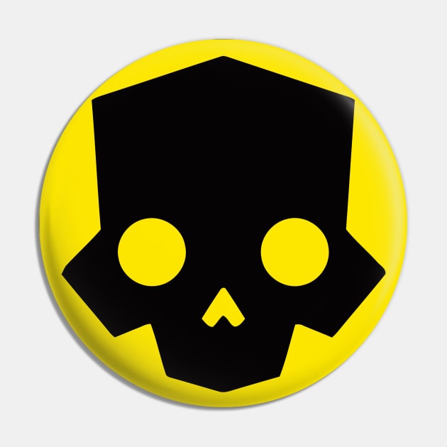 Helldivers Yellow Pin by  arinkeritiing24