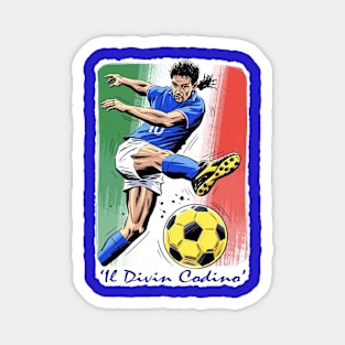 Football Legends - Italy - Roberto Baggio - IL DIVIN CODINO (The Divine Magnet