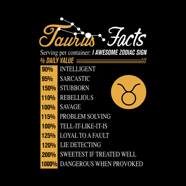 horoscope facts taurus