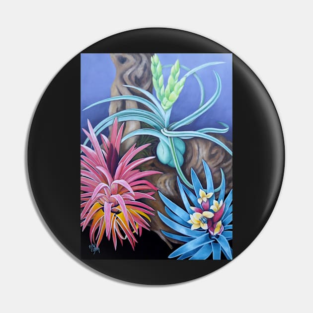 Blue Banded Bee Bromeliads Pin by artbyelly