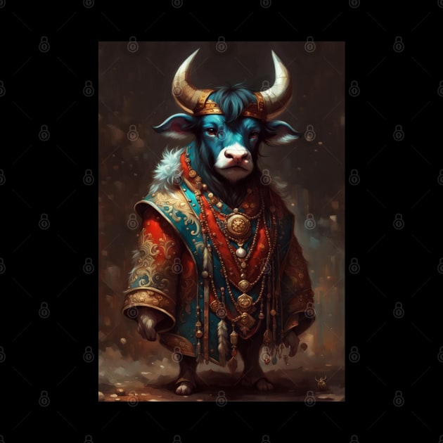 Bull dressed in Carnaval clothes No.1 by R.W.TDesign