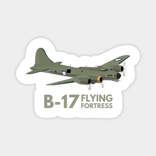 B-17 Flying Fortress WW2 Heavy Bomber Magnet