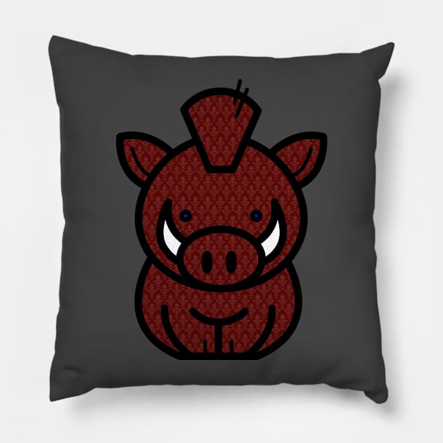 Regal Pig Pillow by PGMcast