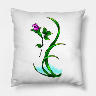 Cute Flower Tattoo Design Art Pillow