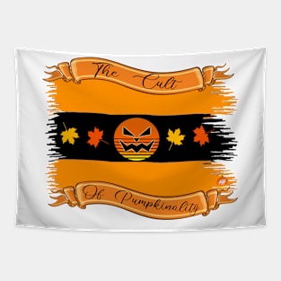 The Cult of Pumpkinality Tapestry