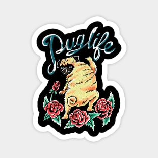 Puglife Tattoo Magnet