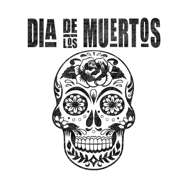 Dia de los Muertos Skull by SilverTee