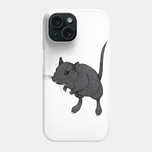 Gerbil Off Phone Case by jessicaguarnido