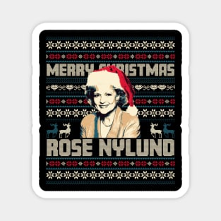 Rose Nylund Merry Christmas Magnet