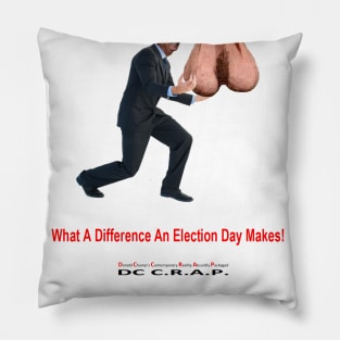 What A Difference An Election Day Makes Pillow