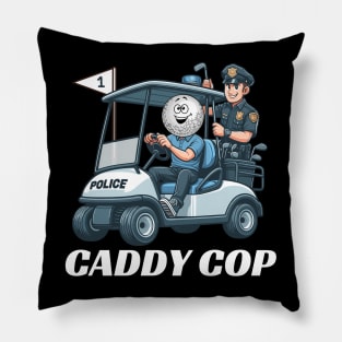 Caddy Cop Pillow