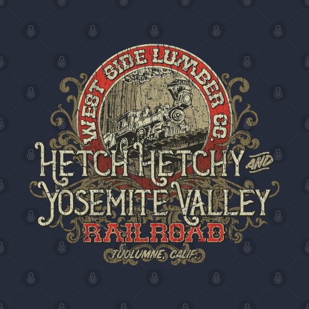 Hetch Hetchy & Yosemite Valley Railroad 1900 by JCD666