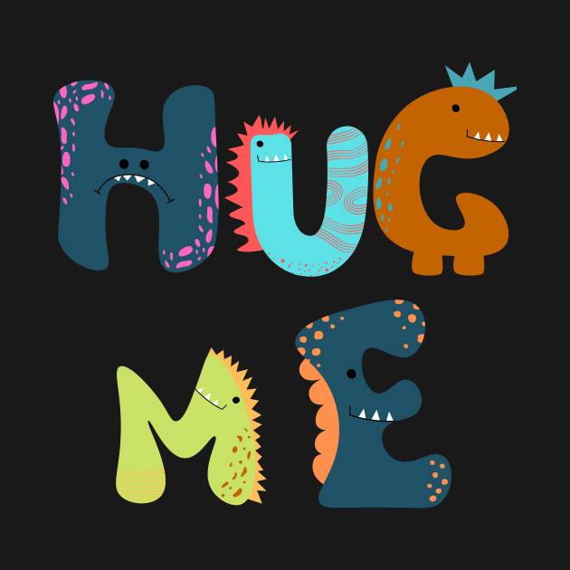 Hug Me Dinosaur Style by Gomqes