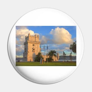 Torre de Belém. sunset Pin