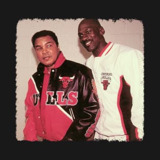 Muhammad Ali & Michael Jordan - Vintage T-Shirt