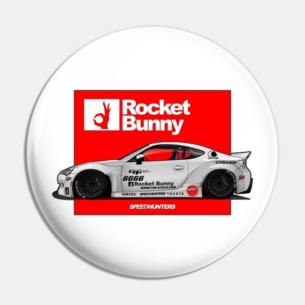 Rocket Bunny Speed Hunters Pin by GLattimore