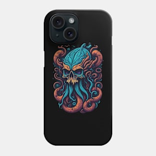 skull kraken Phone Case