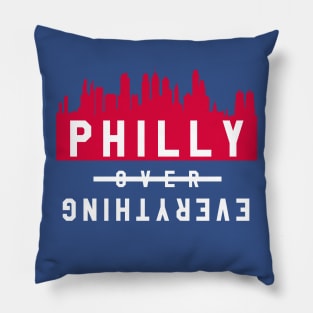 Philly over Everything - Blue/Red Pillow